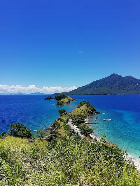 The rocky islets of Sambawan, Maripipi, from the watchtower