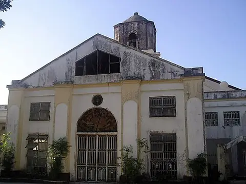 Facade of St. John the Baptist Church in Daet