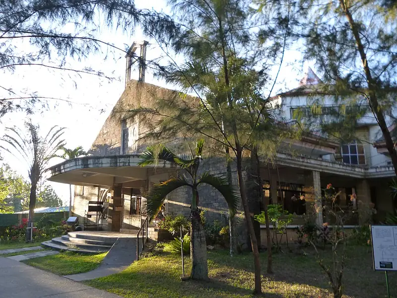The church of the Trappist monastery in Jordan, Guimaras