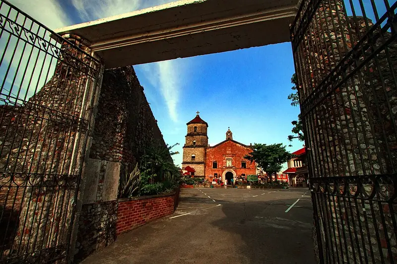 Boac Cathedral on its hill in Mataas na Bayan, Boac