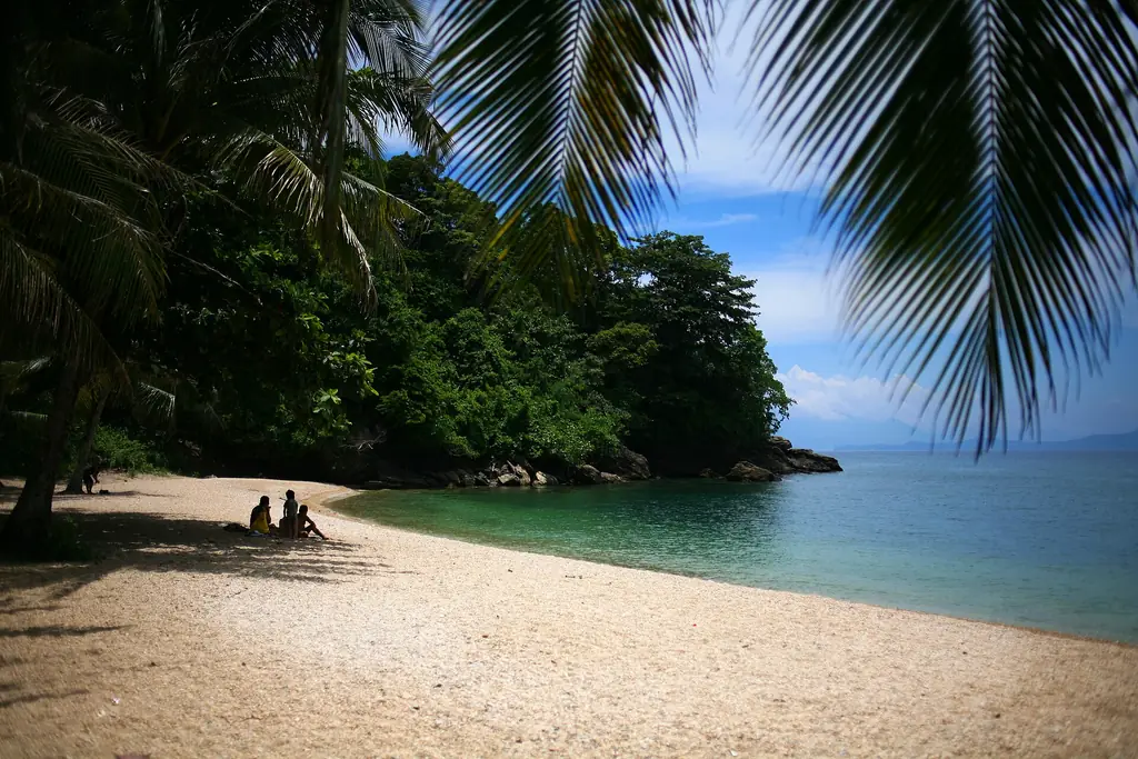 A beach near Puerto Galera, Oriental Mindoro