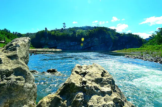 A river in the forested hills of Quirino