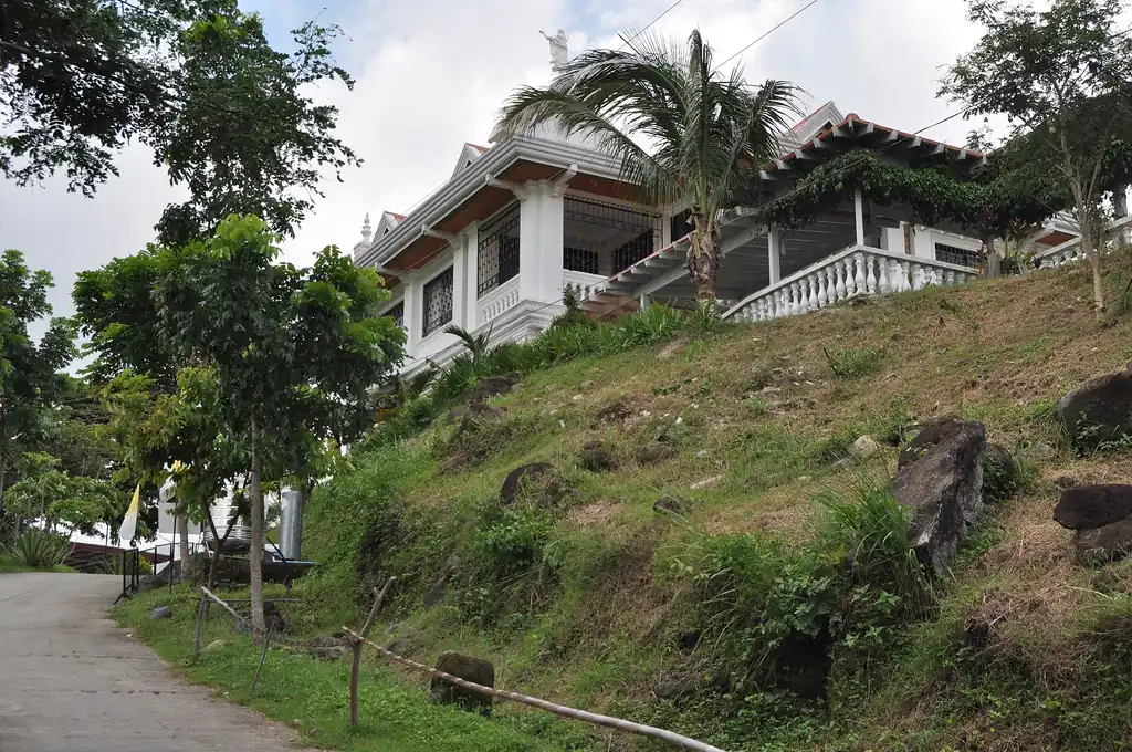 Monasterio de Tarlac on its hilltop in San Jose, Tarlac